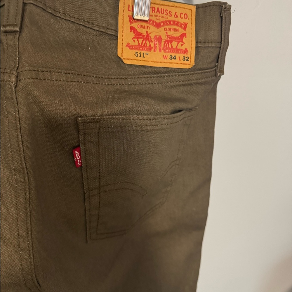 Levi's Olive Green Jeans